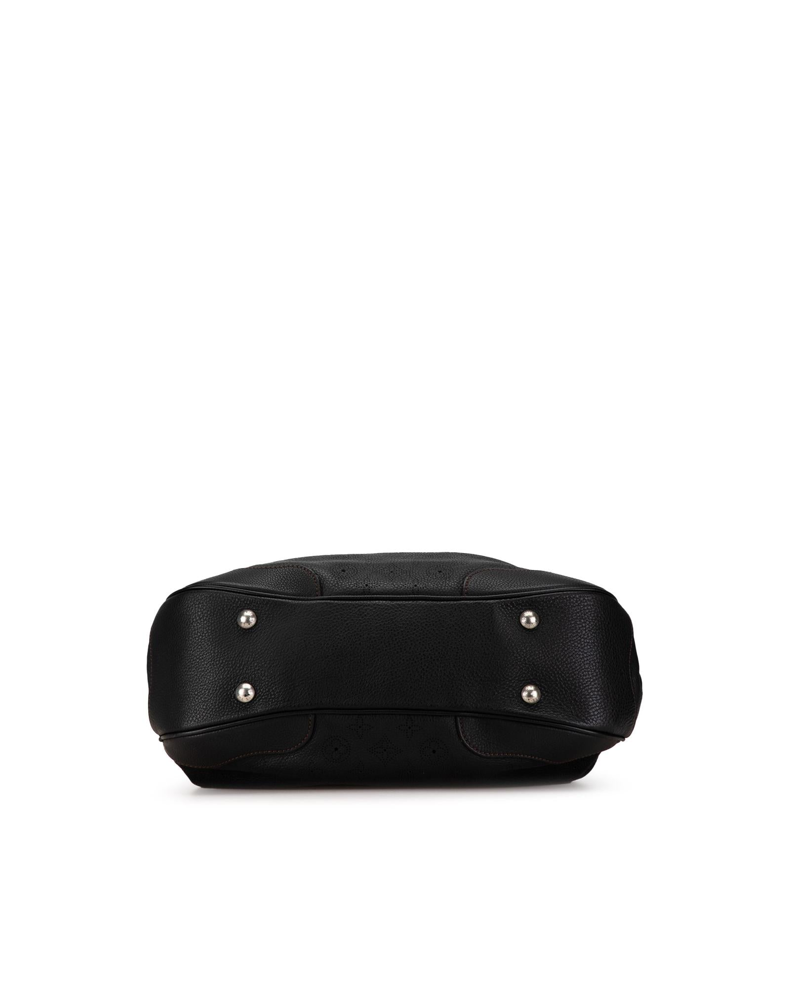 Louis Vuitton Manhattan GM Black Epi Leather Shoulder Bag
