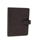 Louis Vuitton Agenda PM Epi Leather Brown Planner