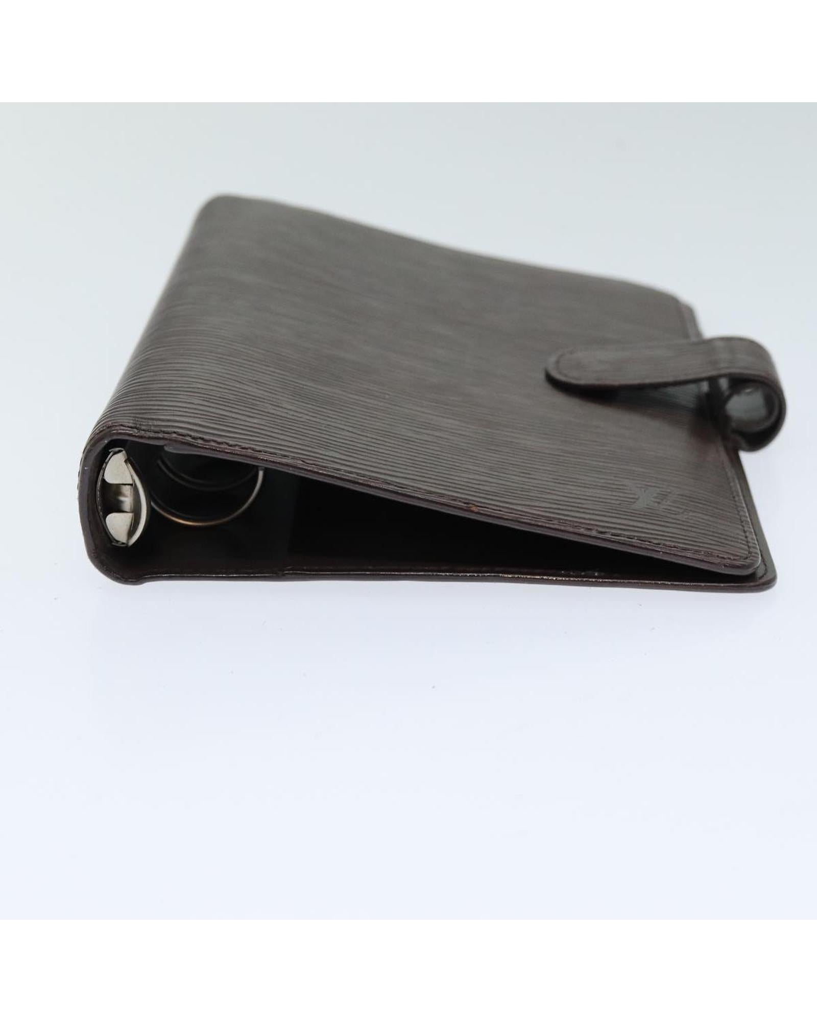Louis Vuitton Agenda PM Epi Leather Brown Planner
