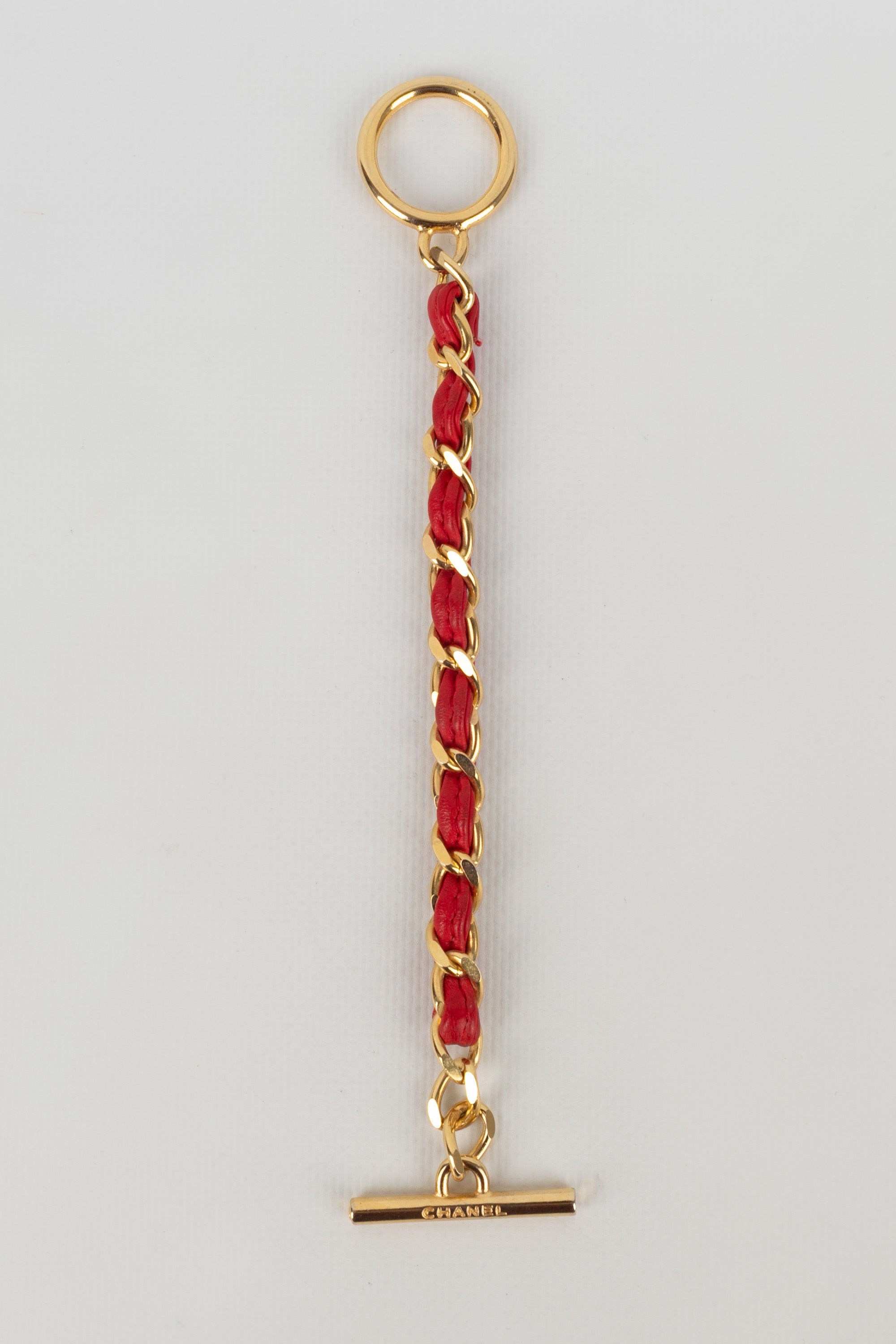 Bracelet en cuir Chanel
