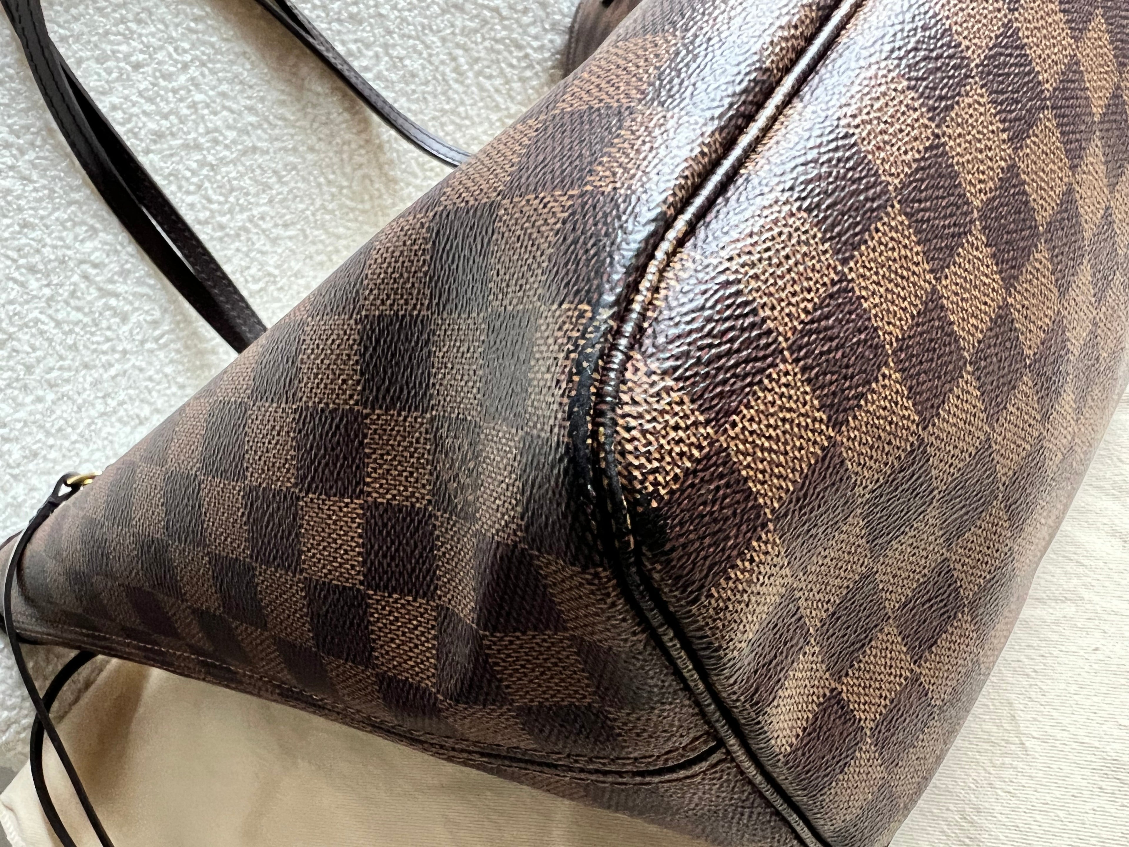 Louis Vuitton Neverfull MM Damier Ebene Cherry Interior (RRP £1,410)
