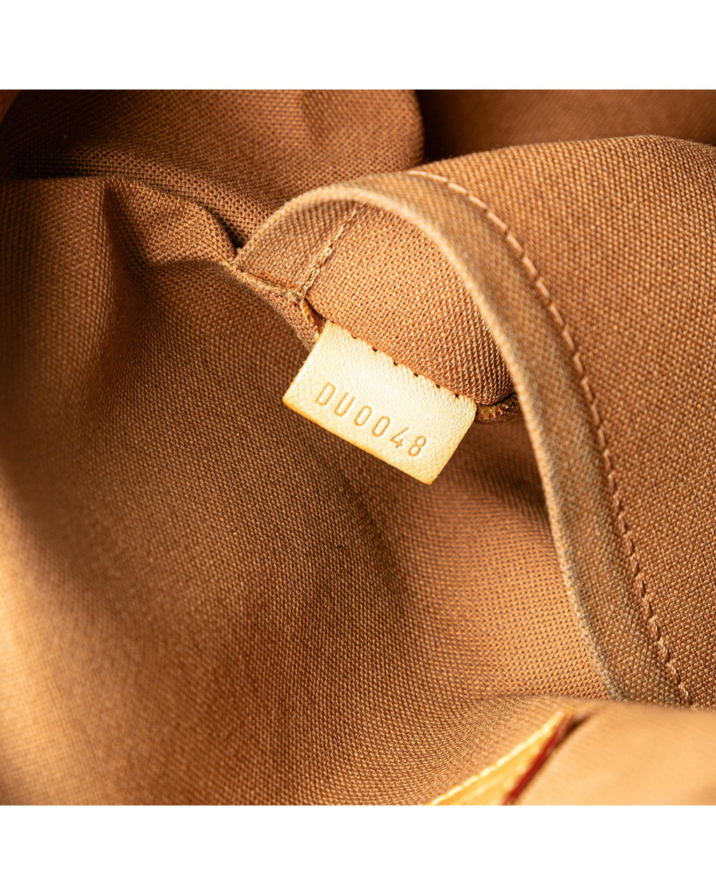 Monogram Canvas Cabas Tote with Extended Straps and Multiple Pockets