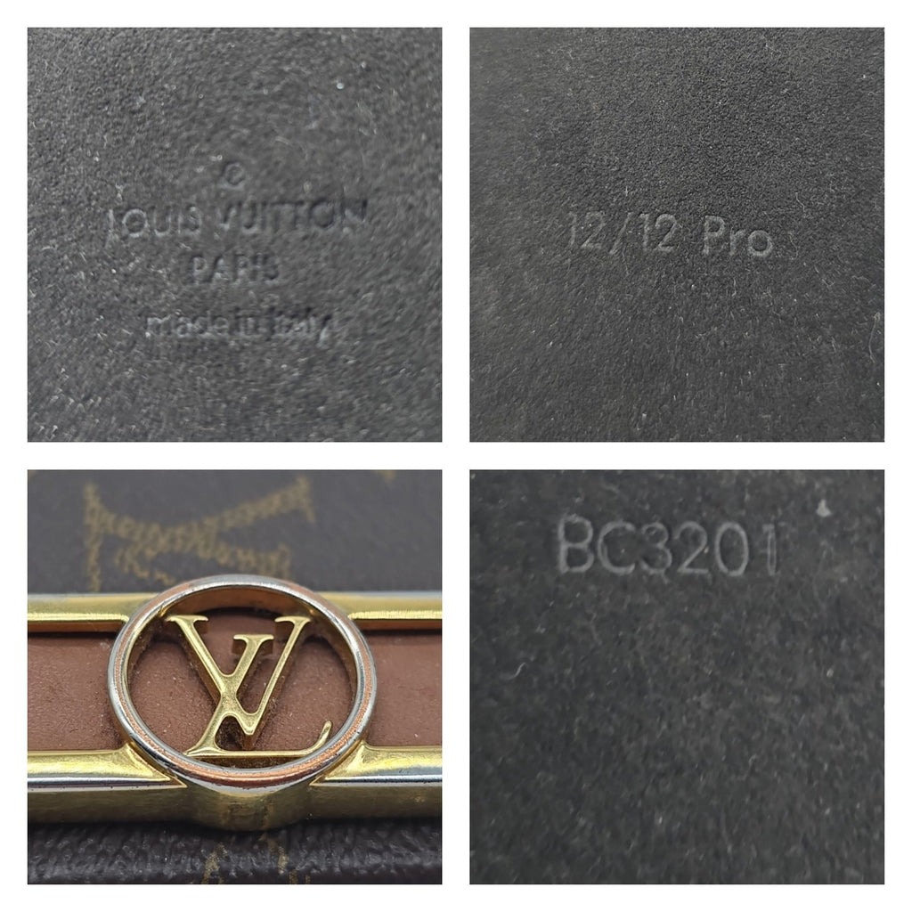 Louis Vuitton Brown Monogram Dauphine Bumper for iPhone 12/12 pro