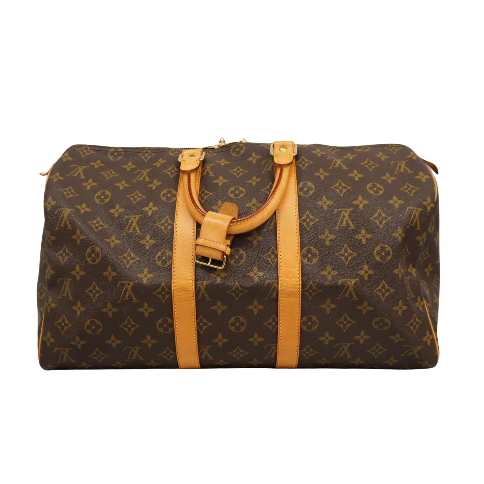 Louis Vuitton Keepall 45  Canvas Travel Bag ()
