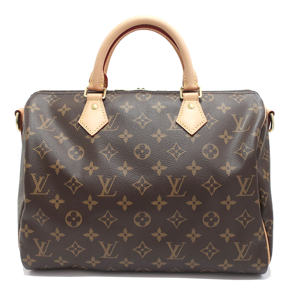 Louis Vuitton Speedy Bandouliere 30 M41112 Monogram Boston Bag Handbag Brown G   Women Preservation Bag