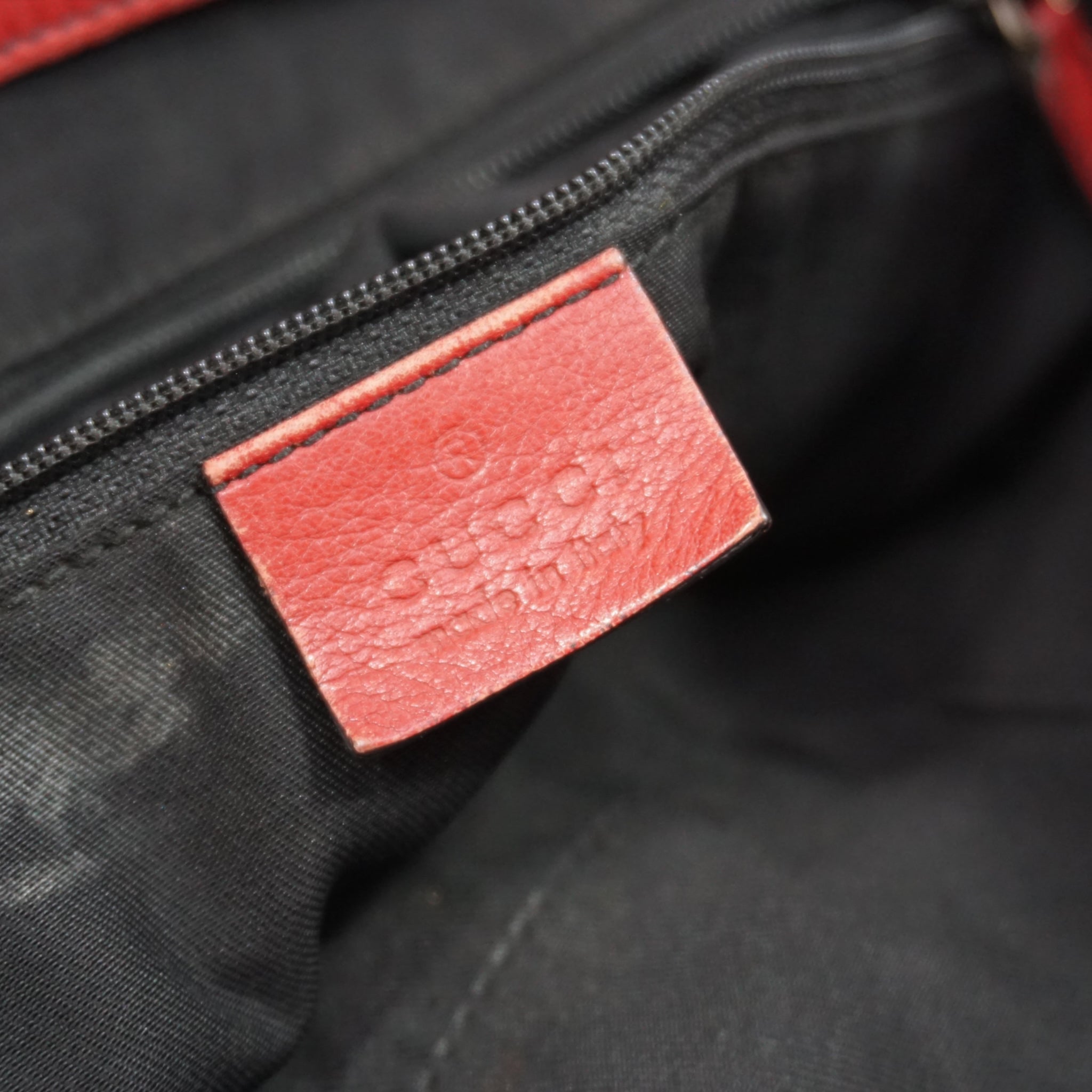Gucci Sort og RÃƒÆ’Ã‚Â¸d Skuldertaske