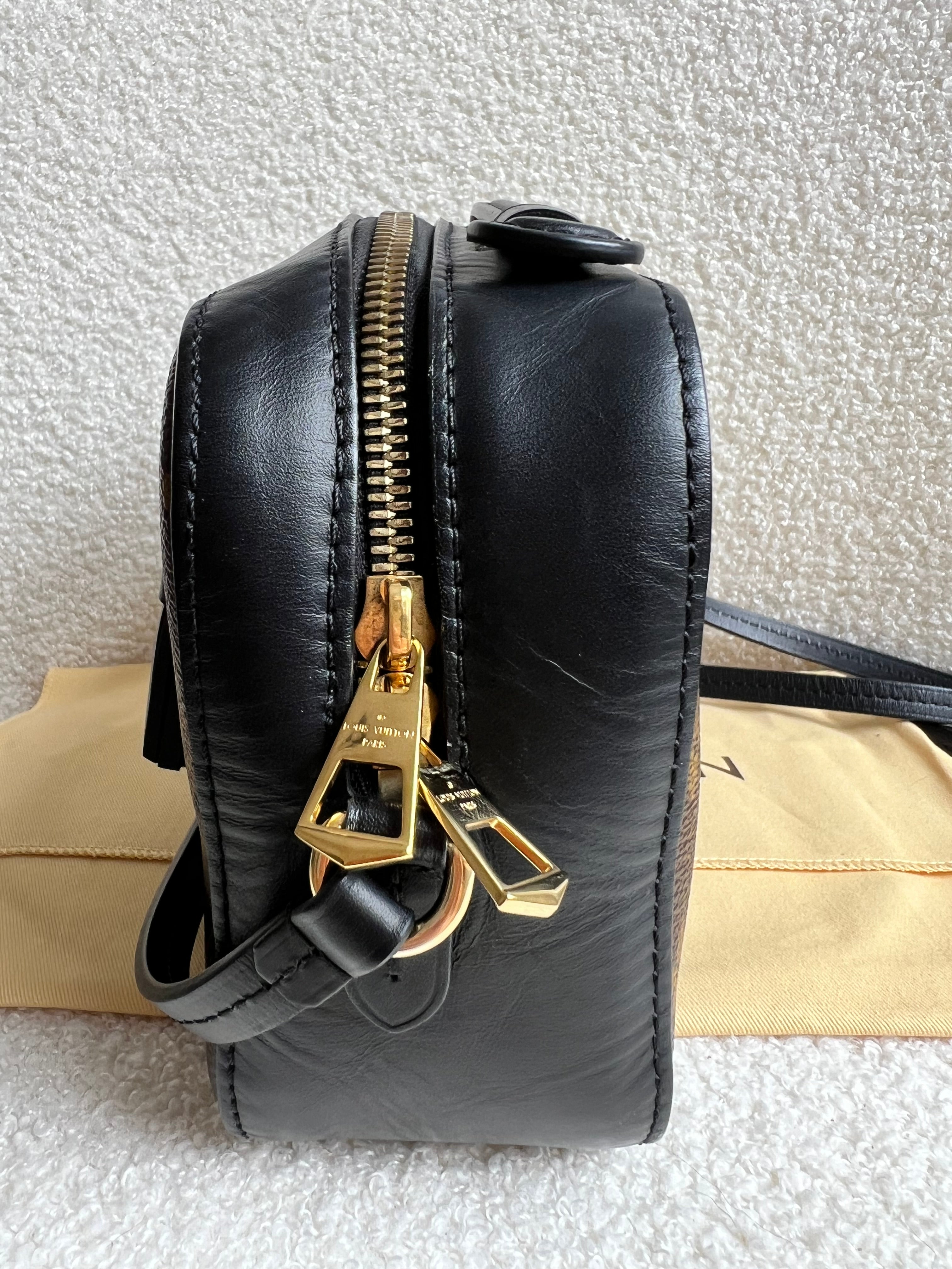 Louis Vuitton Saintonge Black and Monogram