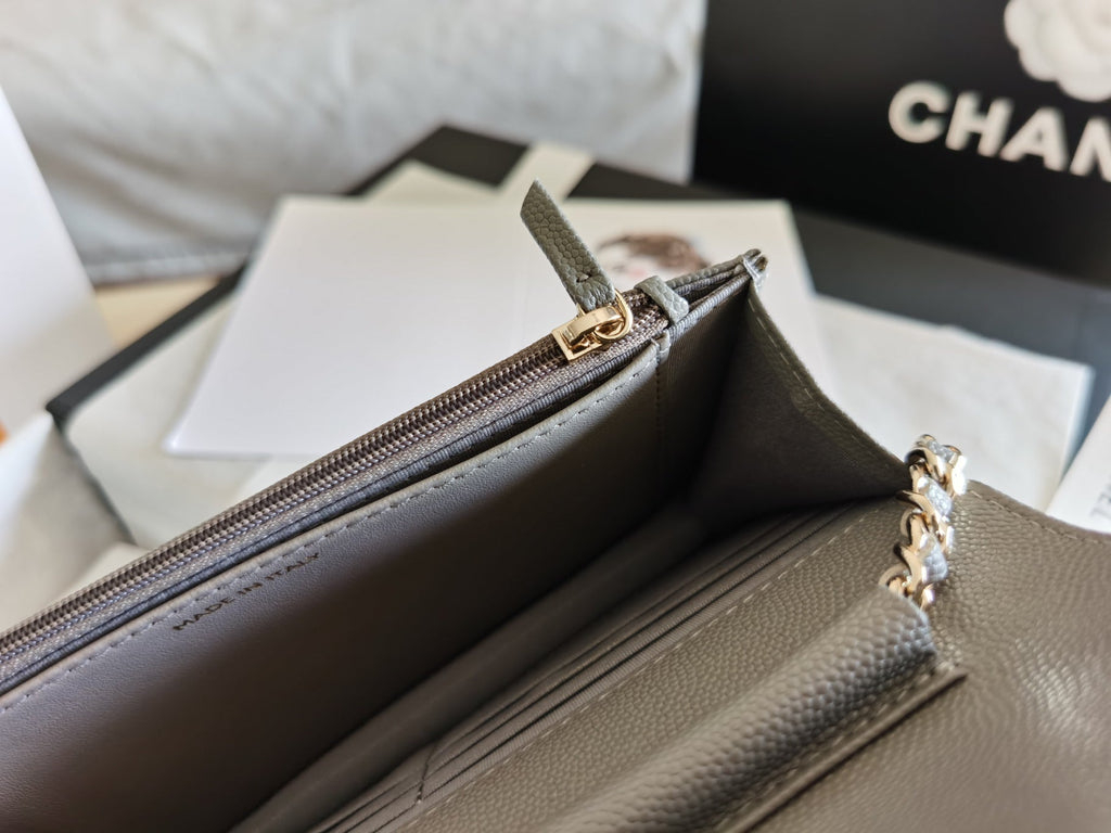 CHLMini GlamIap Bag Grey For Women 7.2in/18.5cm
