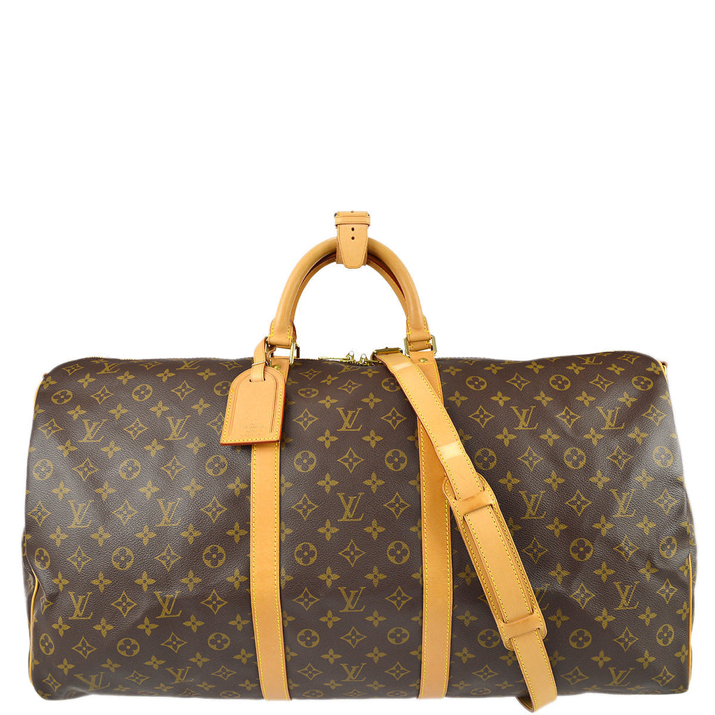 Louis Vuitton 2000 Monogram Keepall Bandouliere 60 2way Duffle M41412