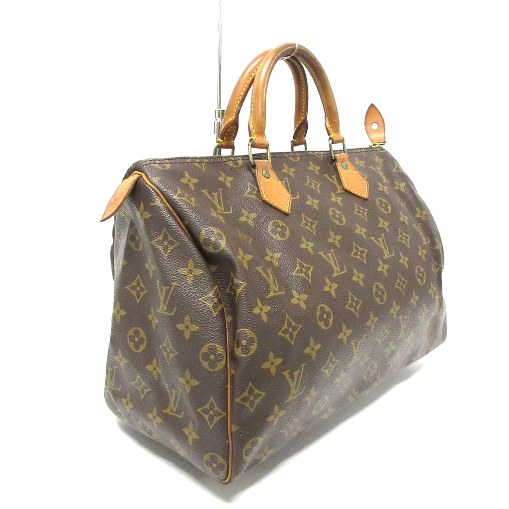 Louis Vuitton Speedy 35  Canvas Handbag ()