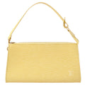 Louis Vuitton 2001 Ivory Epi Pochette Pouch Handbag M5294A