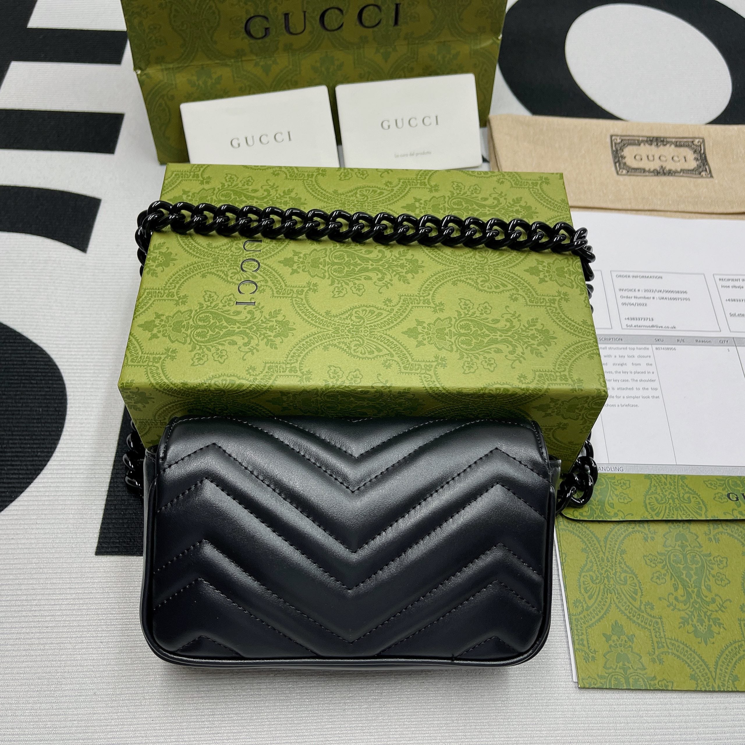 Glami Marmont Super Mini Bag Black For Women, Women’s Bags 6.2in/17cm Glami