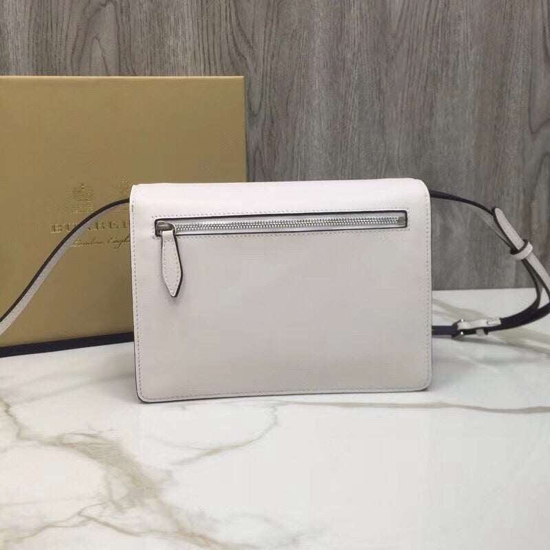 GLAMI Small Macken Colorblock Crossbody Black/White Bag For Women, Bags 9.5in/24cm