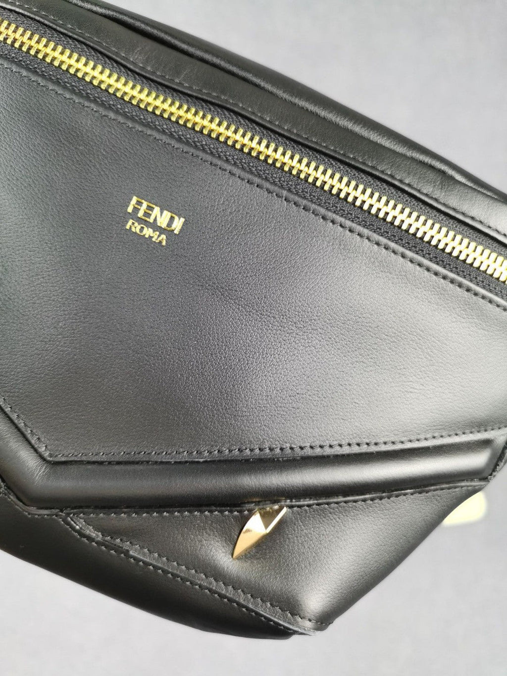 FI Little Monster Belt Bag Black For Men, Men’s Bags 7.9in/20cm FF