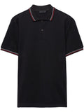 PRADA Slim Fit Cotton Piqué Polo Shirt for Women - SS25 Collection