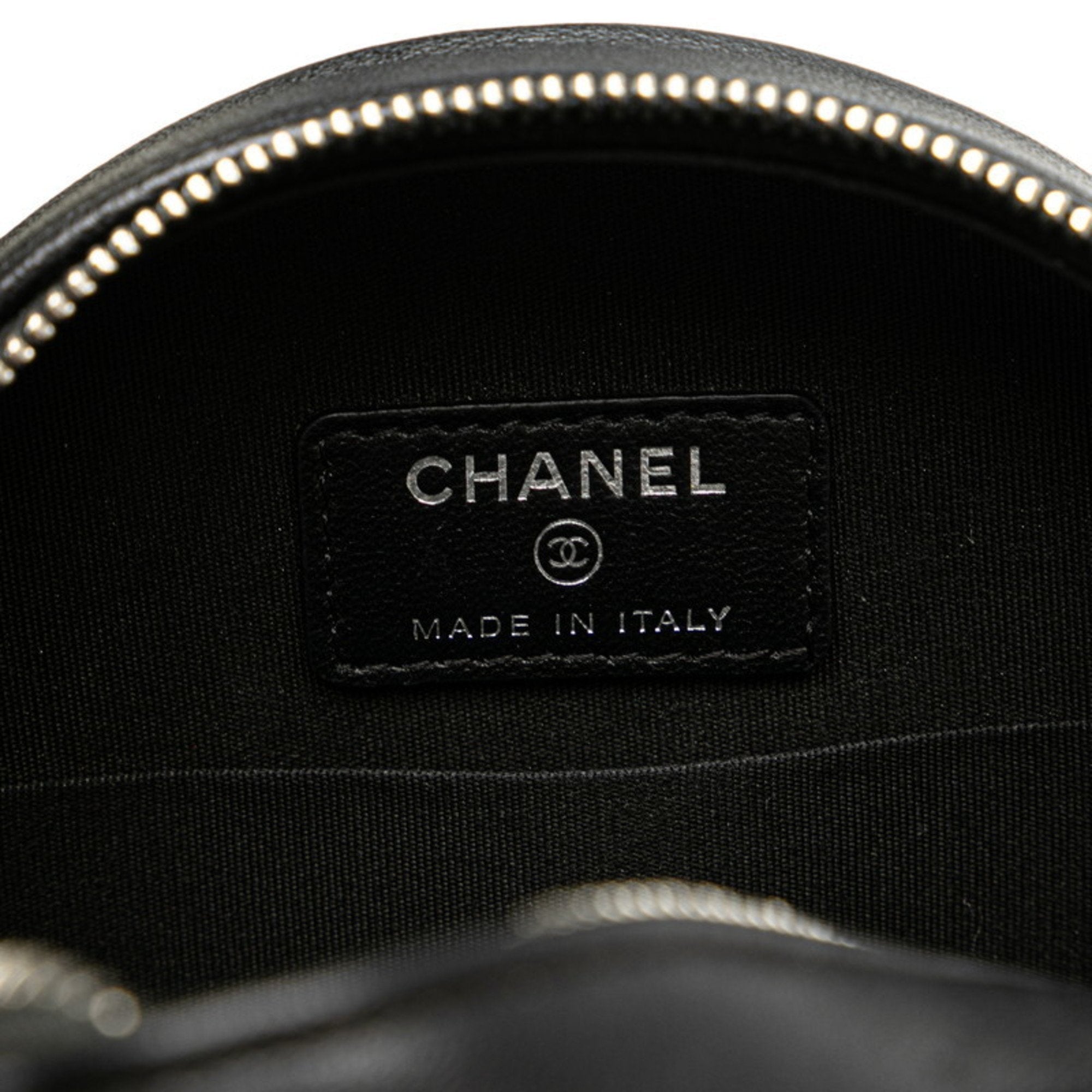 Chanel Round Camellia Crossbody Bag