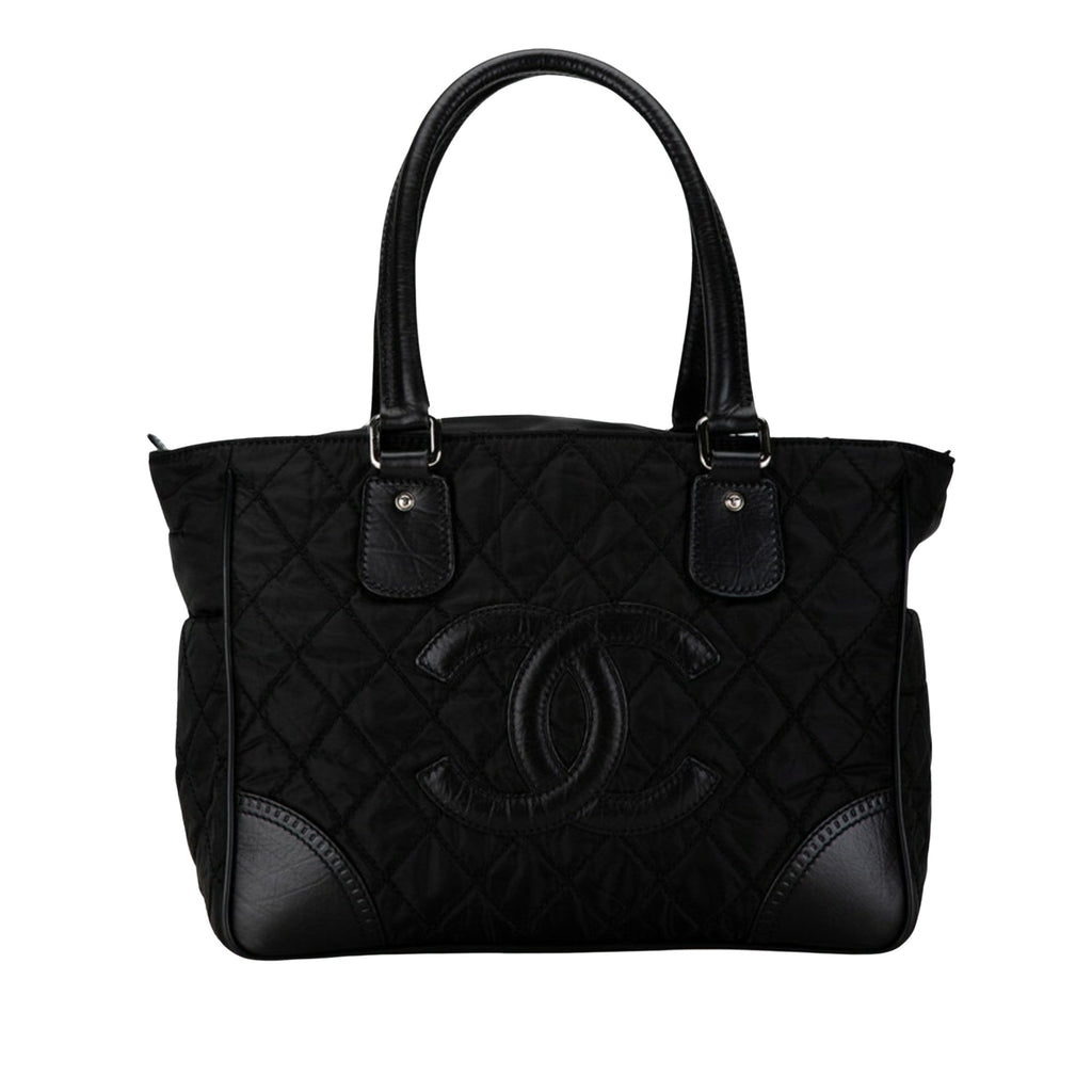 Chanel Quilted Nylon Tote Bag
