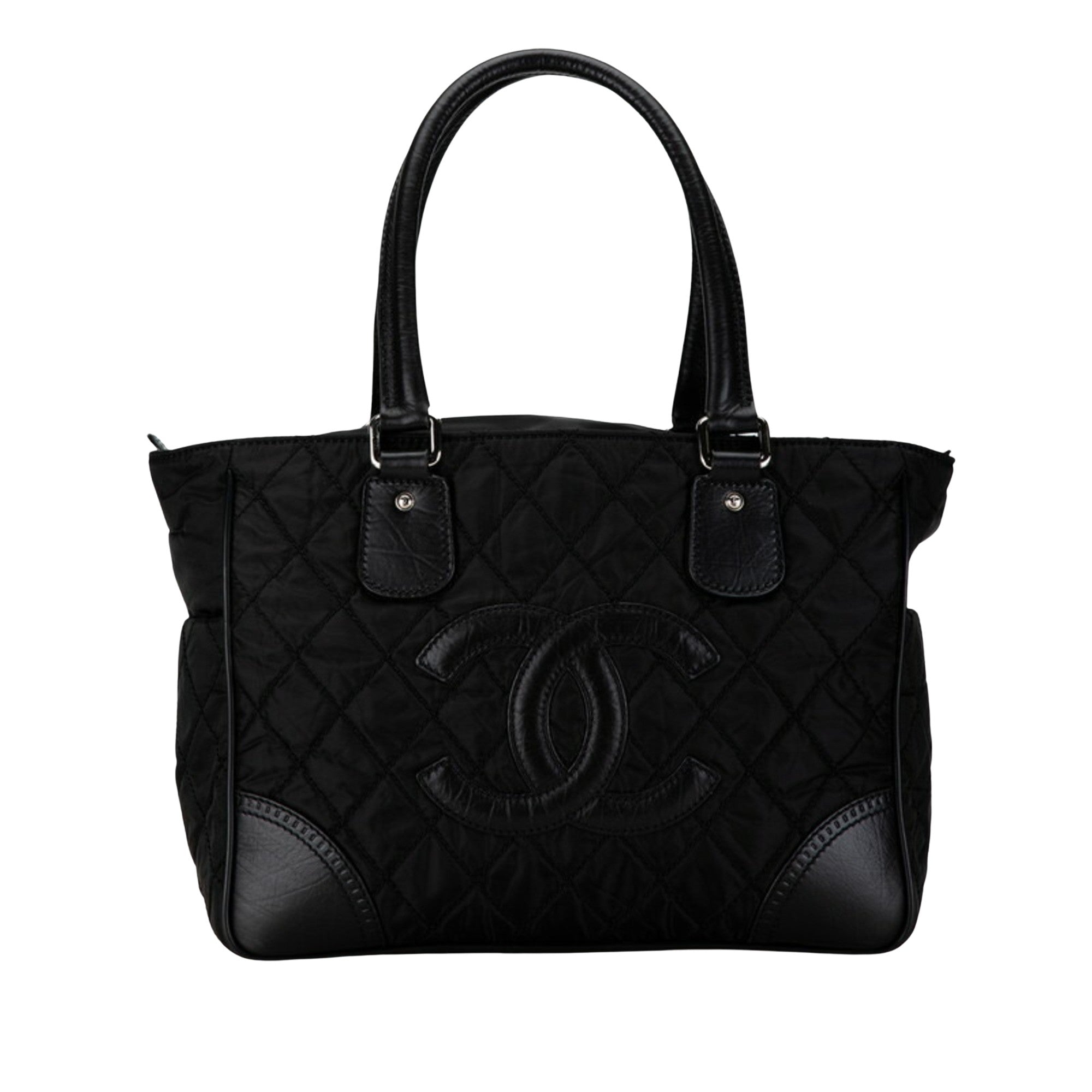 Chanel Quilted Nylon Tote Bag