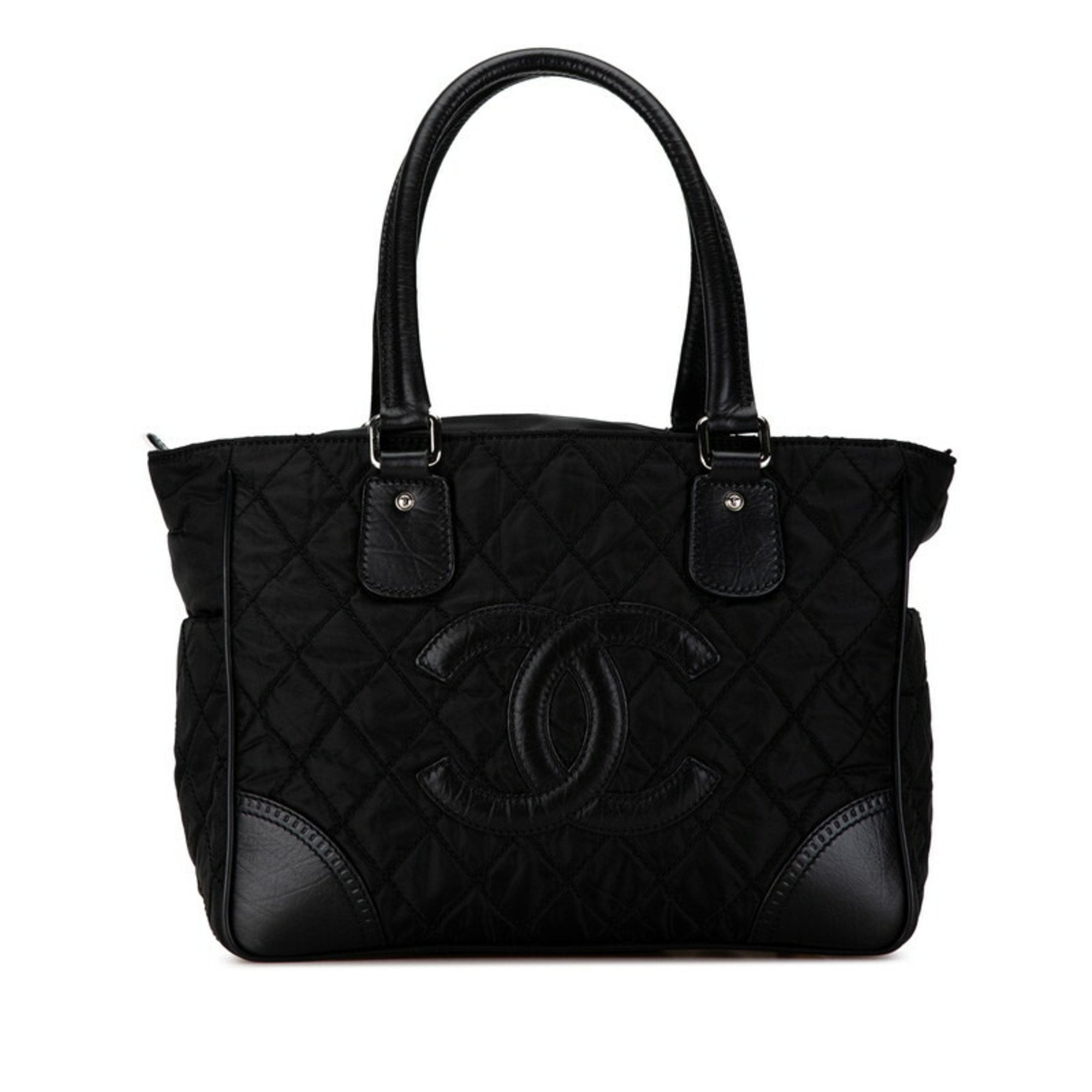 Chanel Quilted Nylon Tote Bag