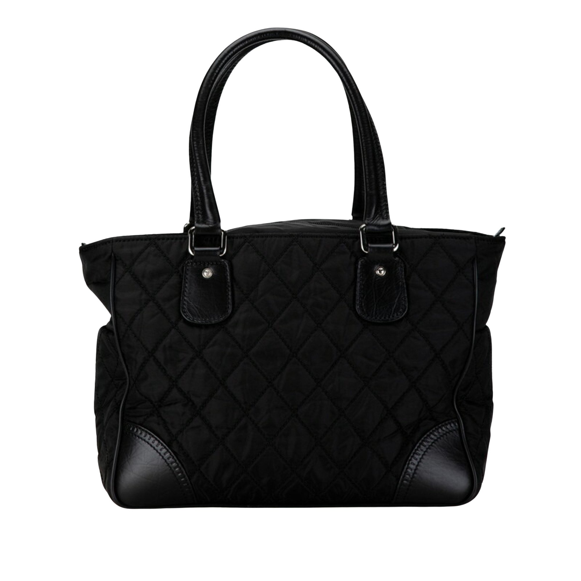Chanel Quilted Nylon Tote Bag