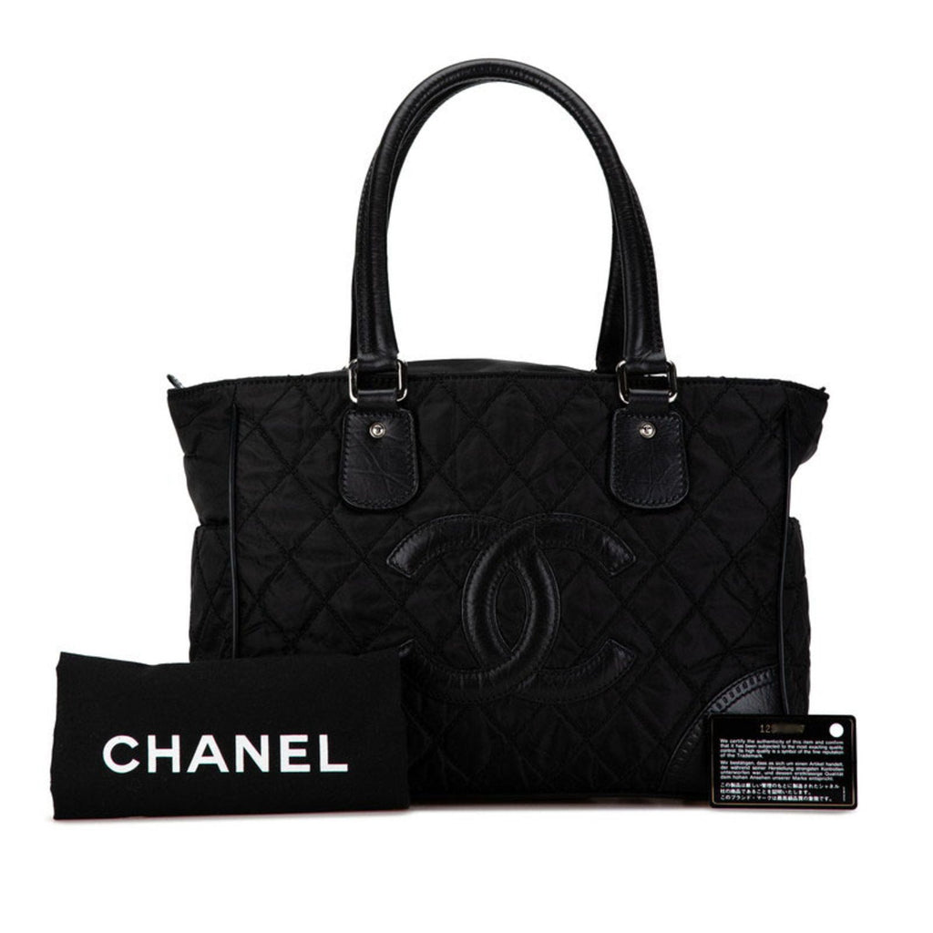 Chanel Quilted Nylon Tote Bag