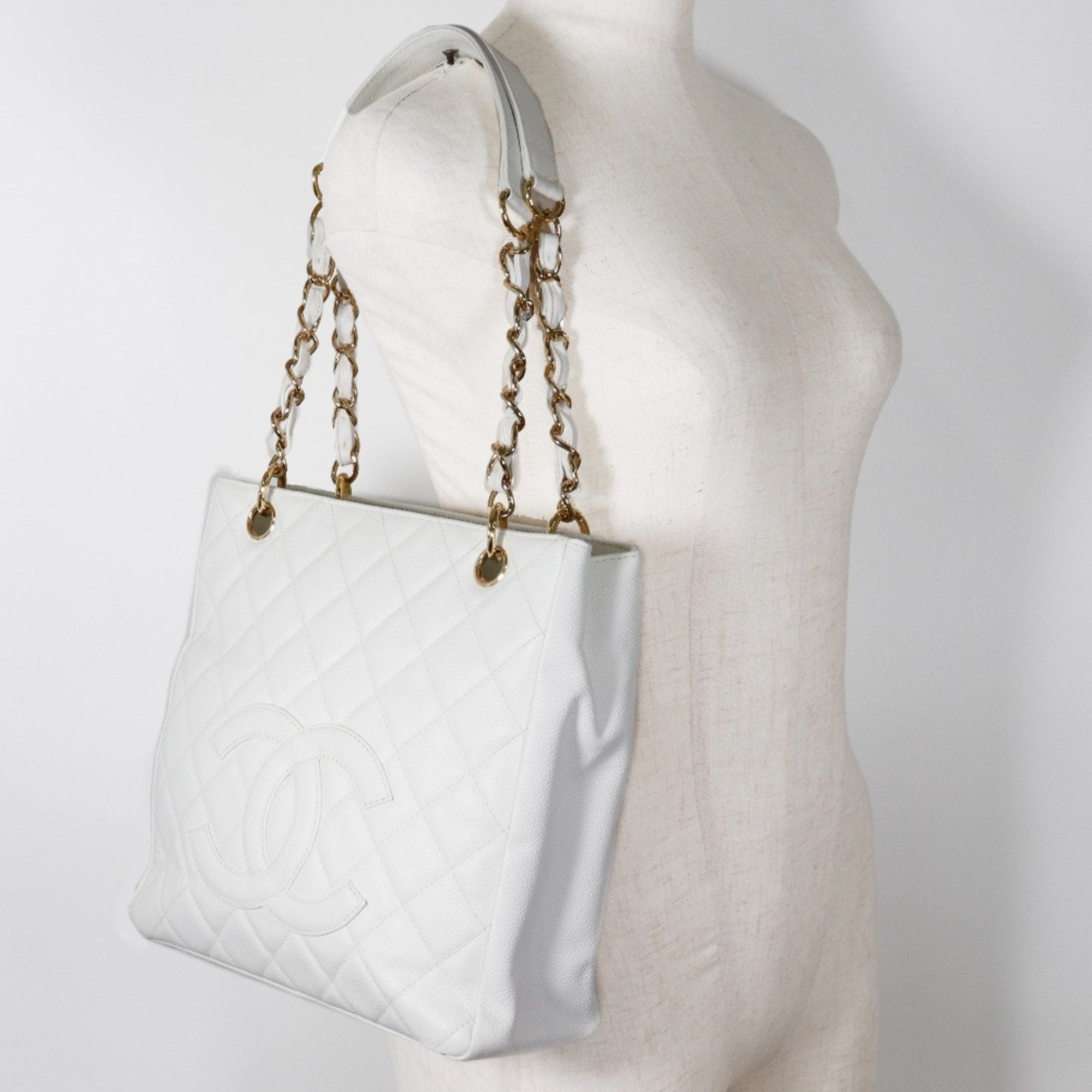 Chanel Classic Tote Bag Quilted Lambskin