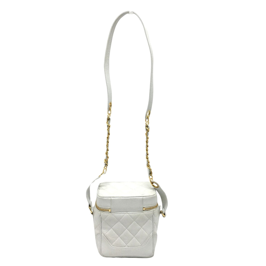 Chanel Vintage Quilted Leather Box Bag