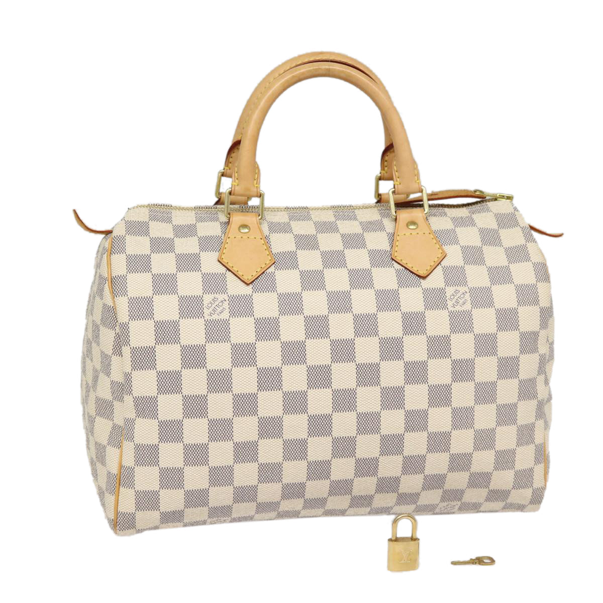 Speedy 30 Damier Azur handbag