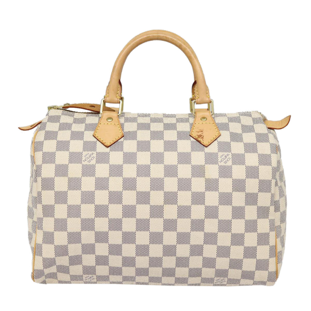 Speedy 30 Damier Azur handbag