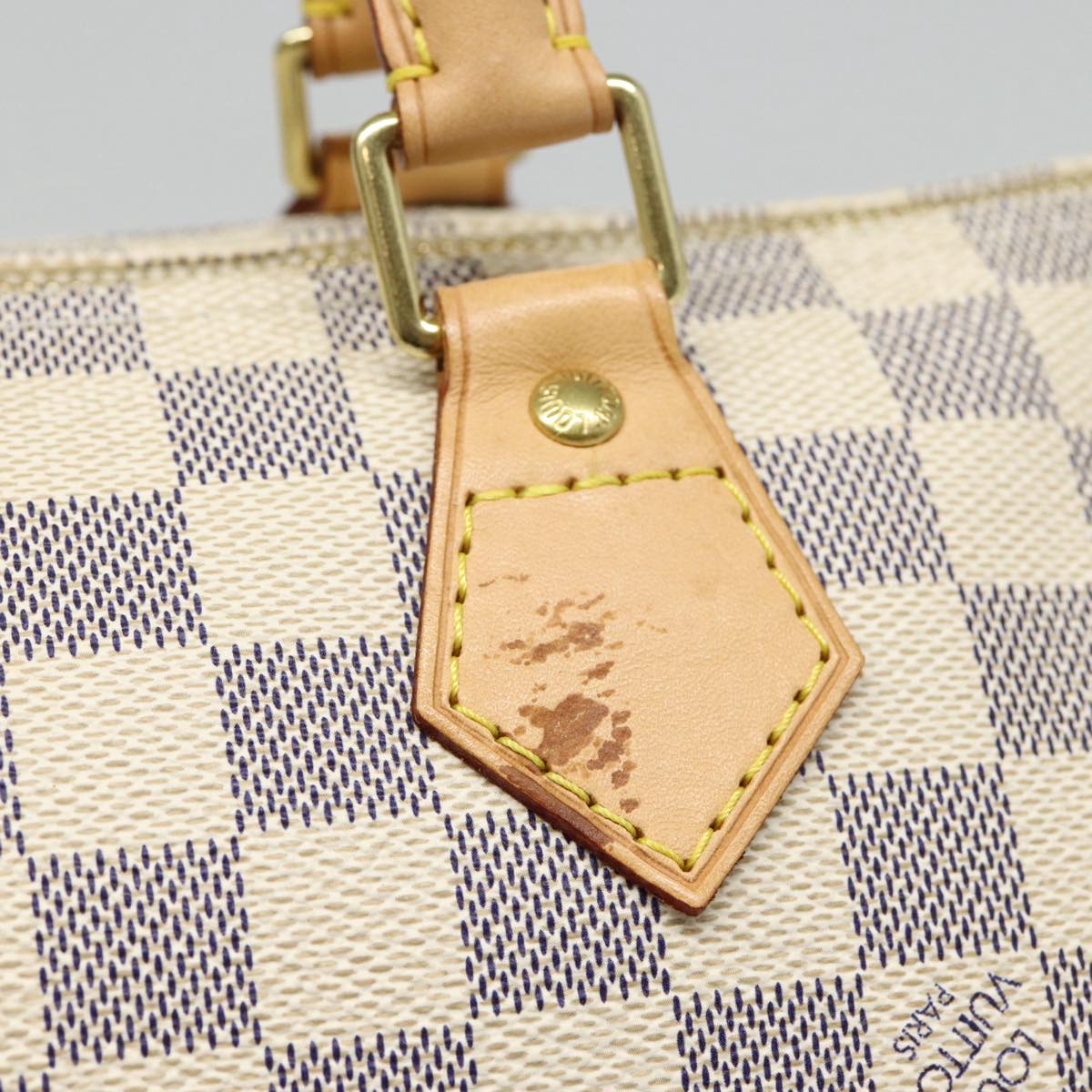 Speedy 30 Damier Azur handbag