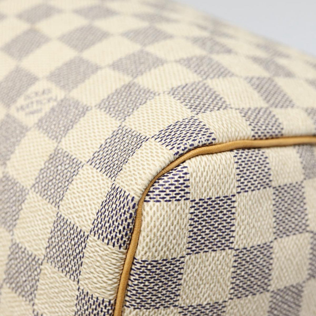 Speedy 30 Damier Azur handbag