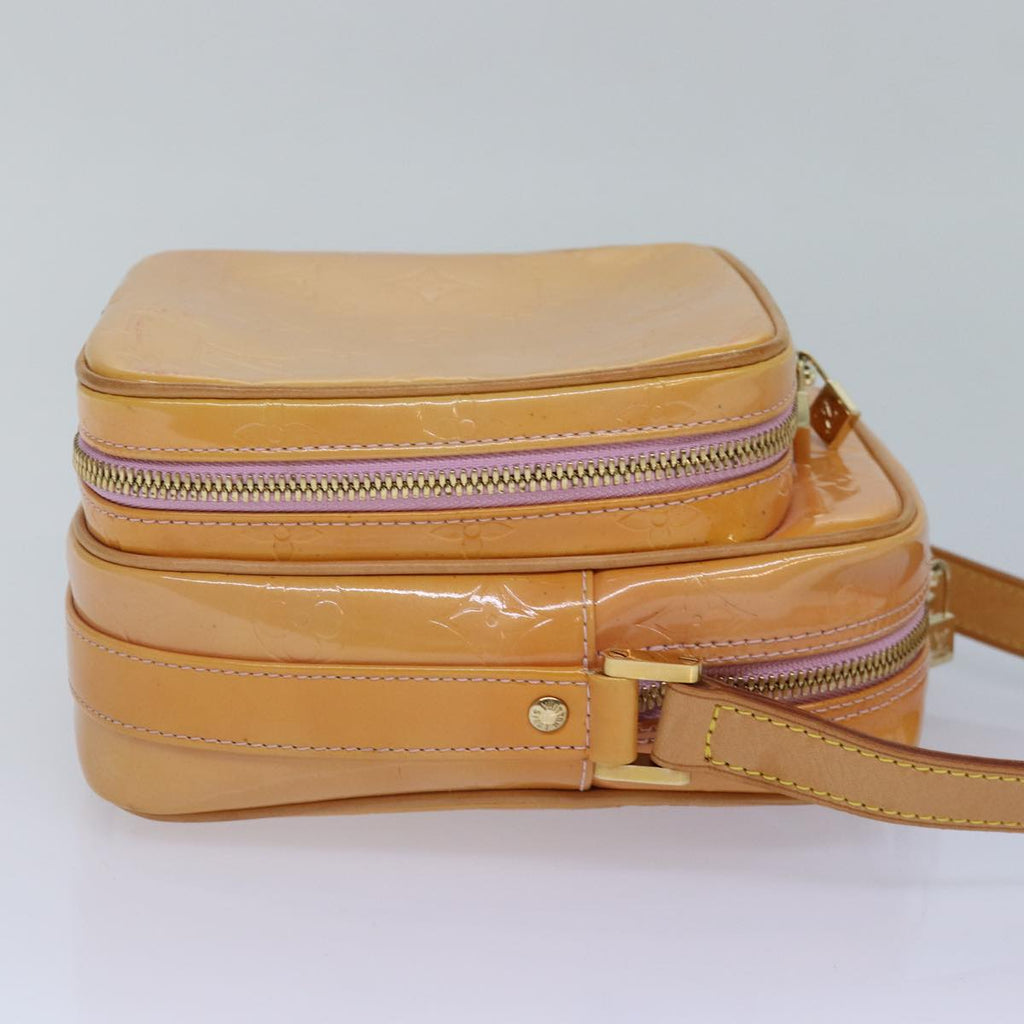Mini Pochette Accessoires Apricot Patent Leather