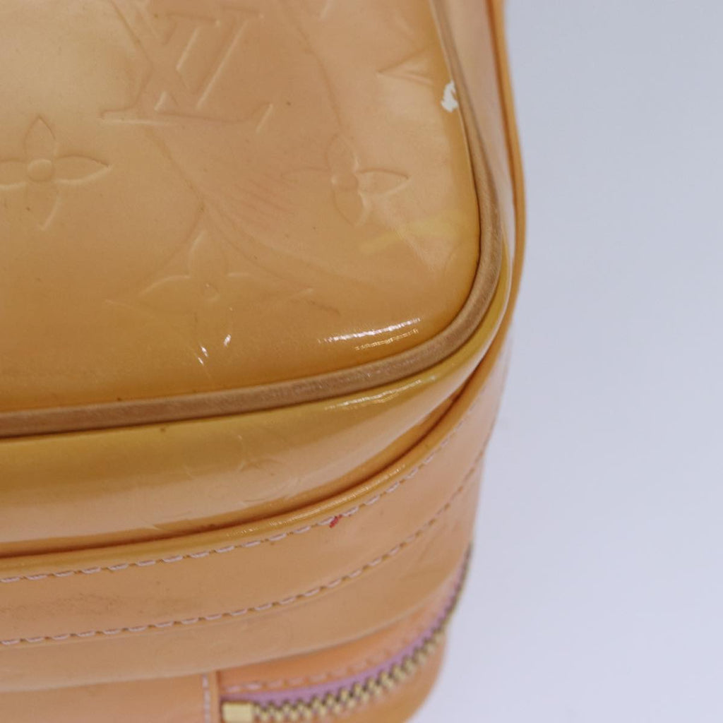 Mini Pochette Accessoires Apricot Patent Leather