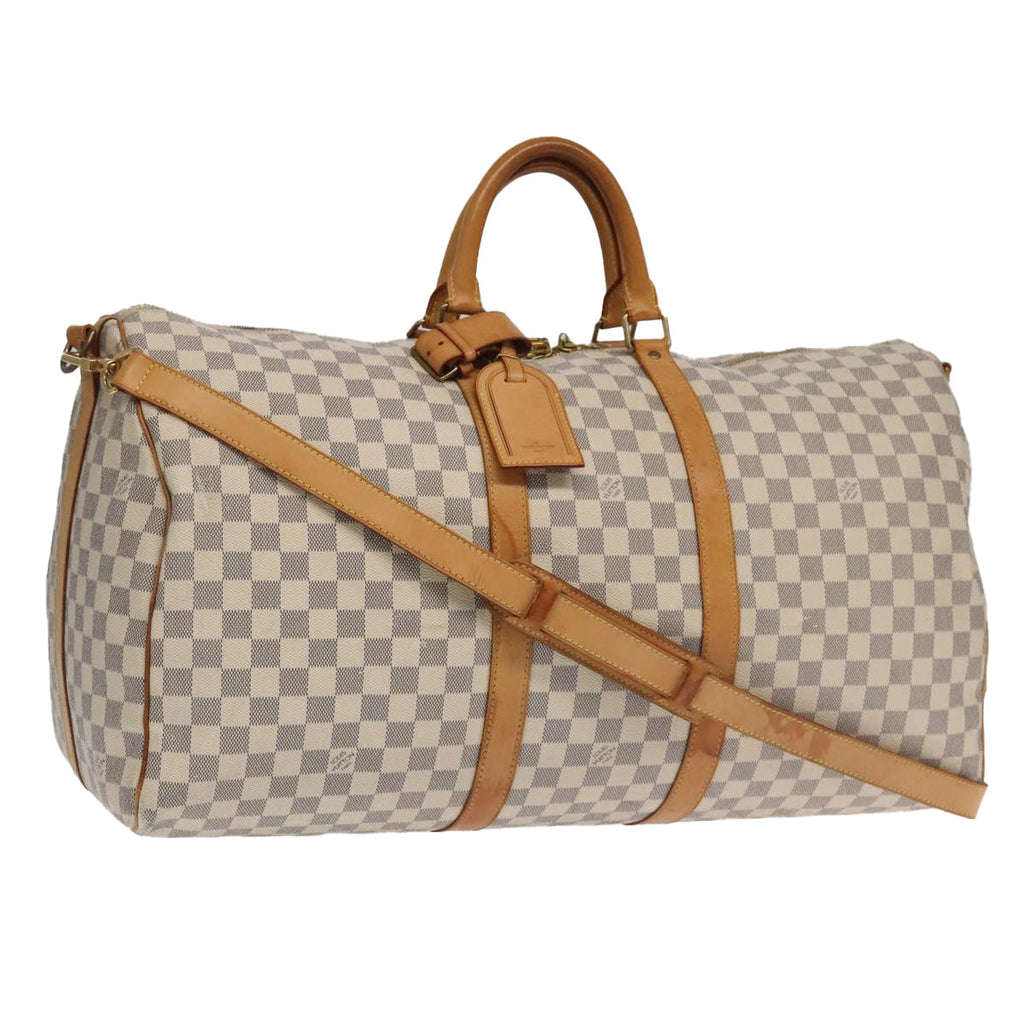 Keepall 55 Damier Azur Travel Bag