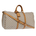 Keepall 55 Damier Azur Travel Bag