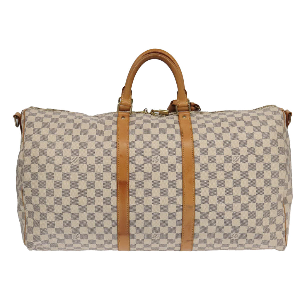Keepall 55 Damier Azur Travel Bag