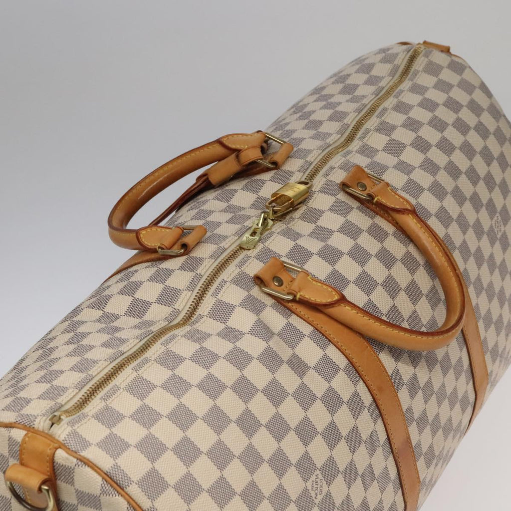 Keepall 55 Damier Azur Travel Bag