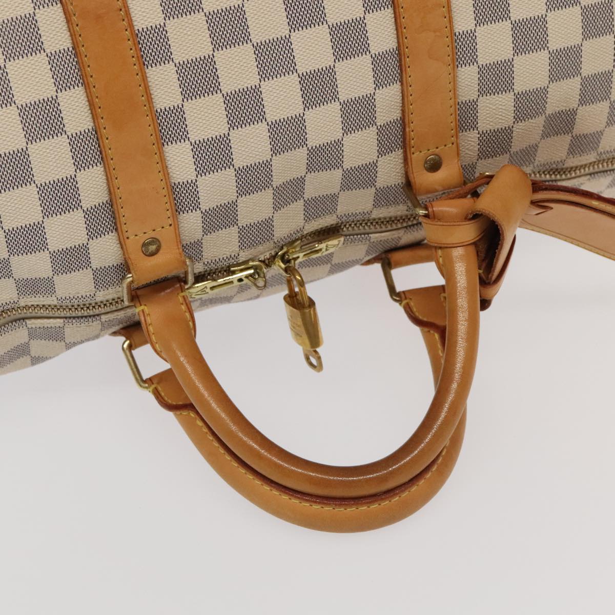 Keepall 55 Damier Azur Travel Bag
