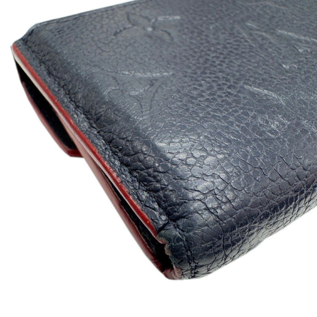 Compact Leather Wallet with Box and Dust Bag