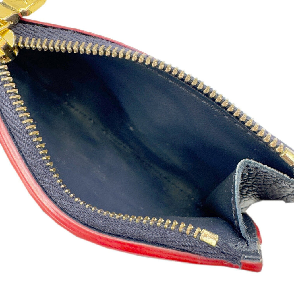 Compact Leather Wallet with Box and Dust Bag