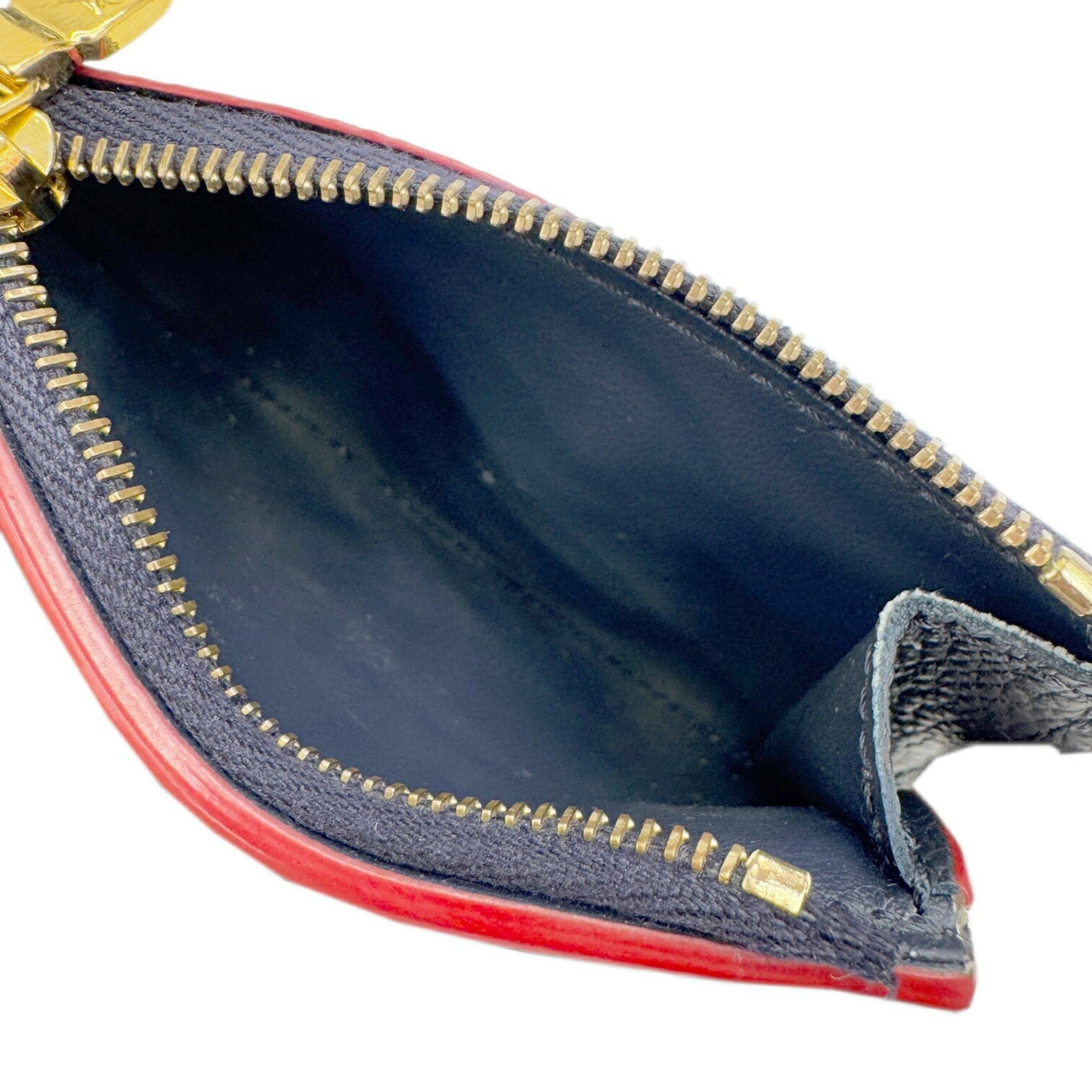 Compact Leather Wallet with Box and Dust Bag