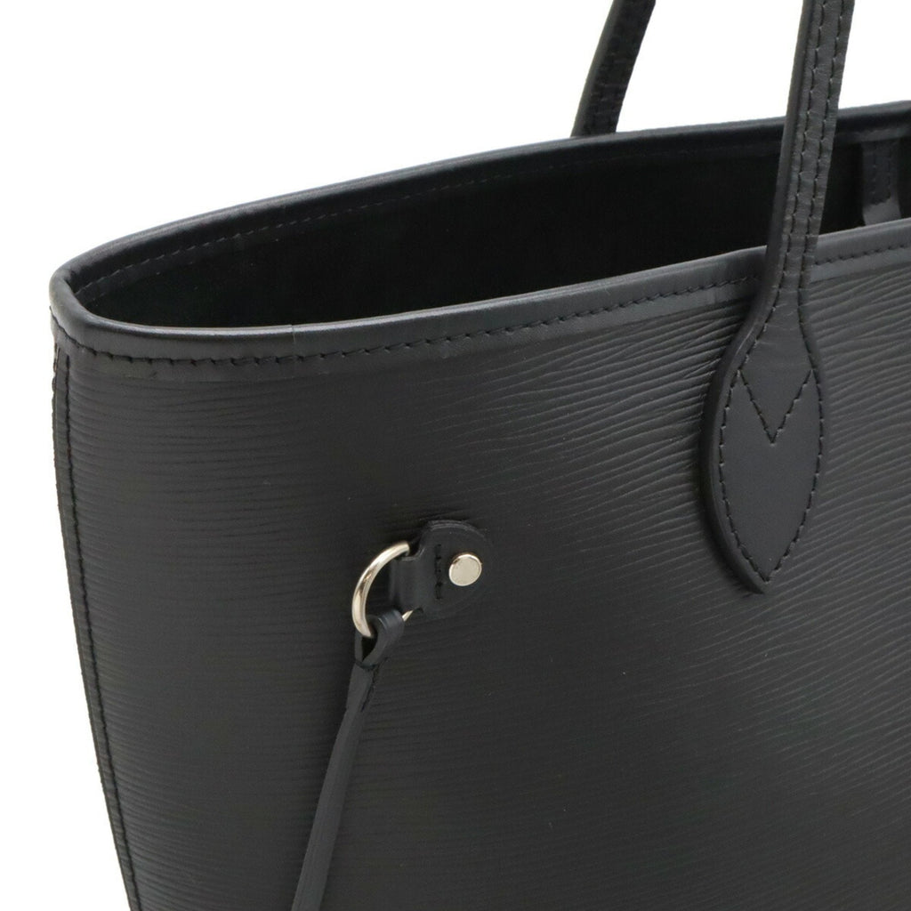 Neverfull MM Tote Black Leather