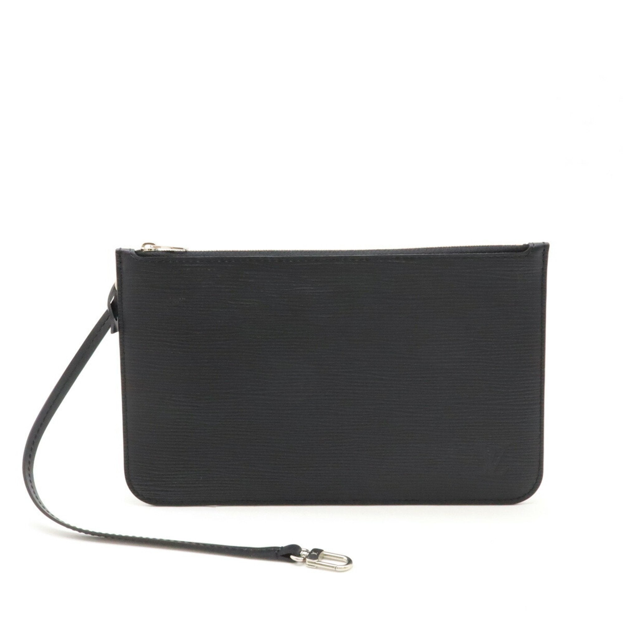 Neverfull MM Tote Black Leather