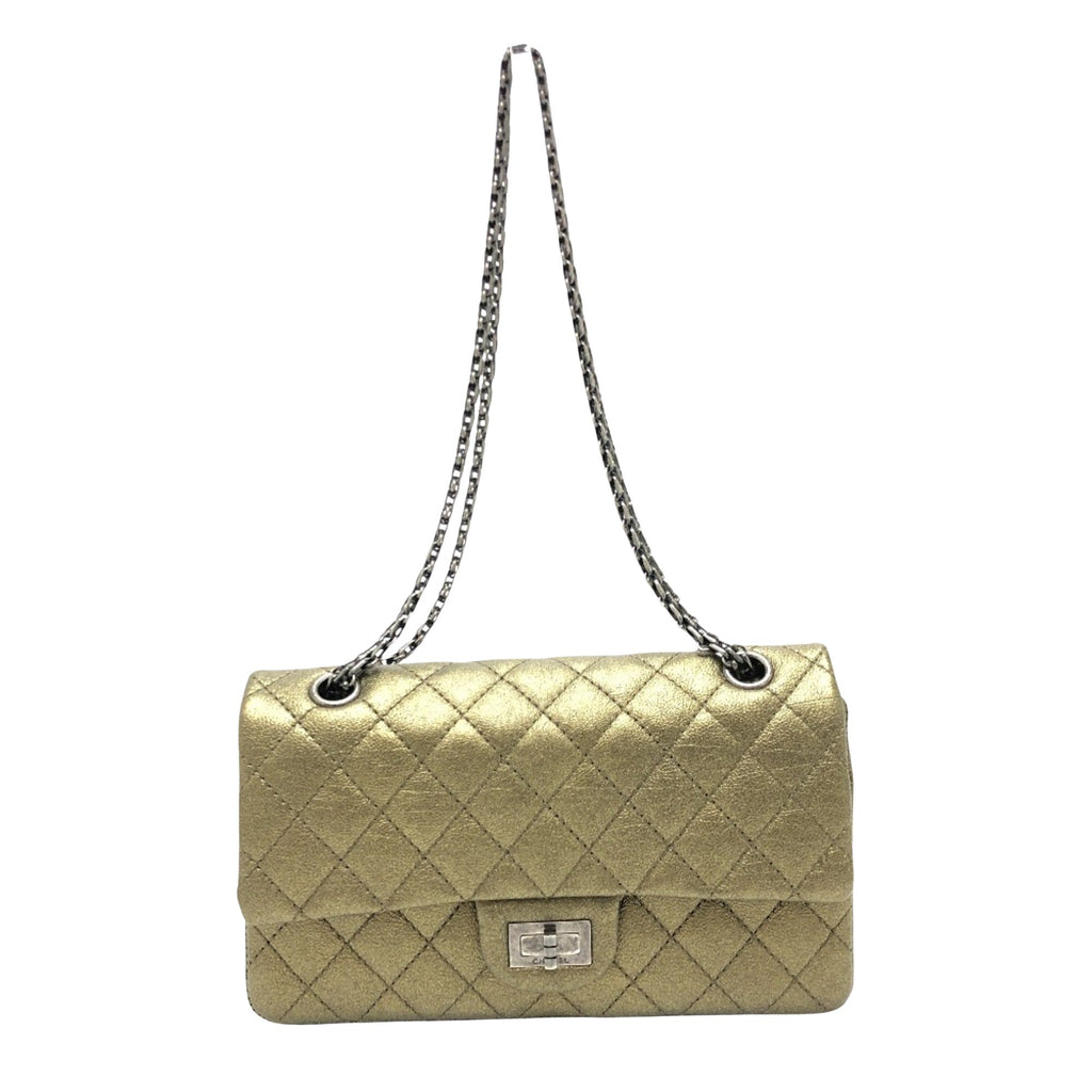 Chanel Classic Flap Bag Metallic Gold