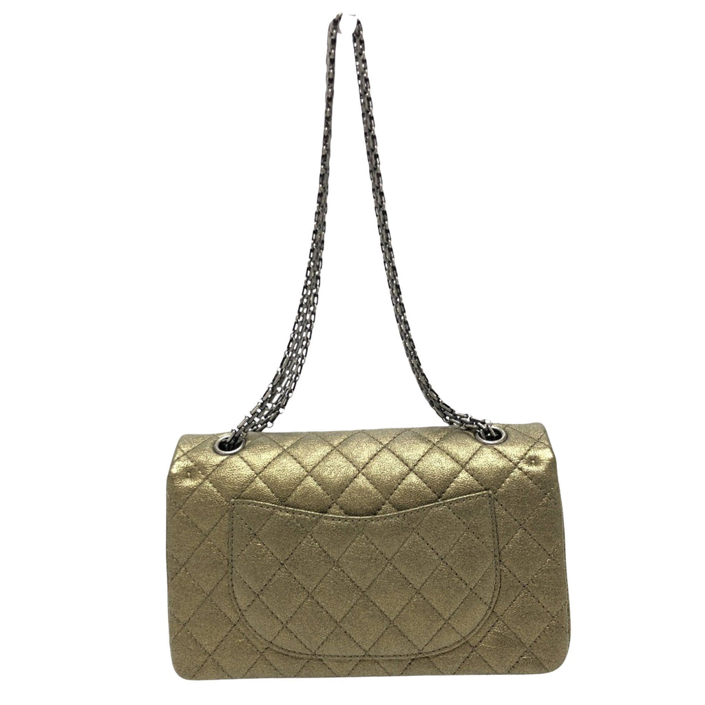 Chanel Classic Flap Bag Metallic Gold