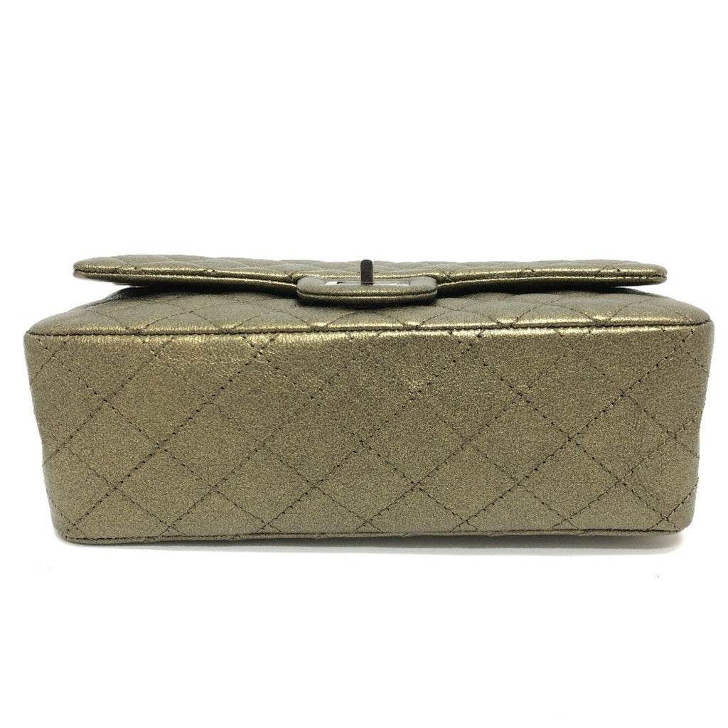 Chanel Classic Flap Bag Metallic Gold