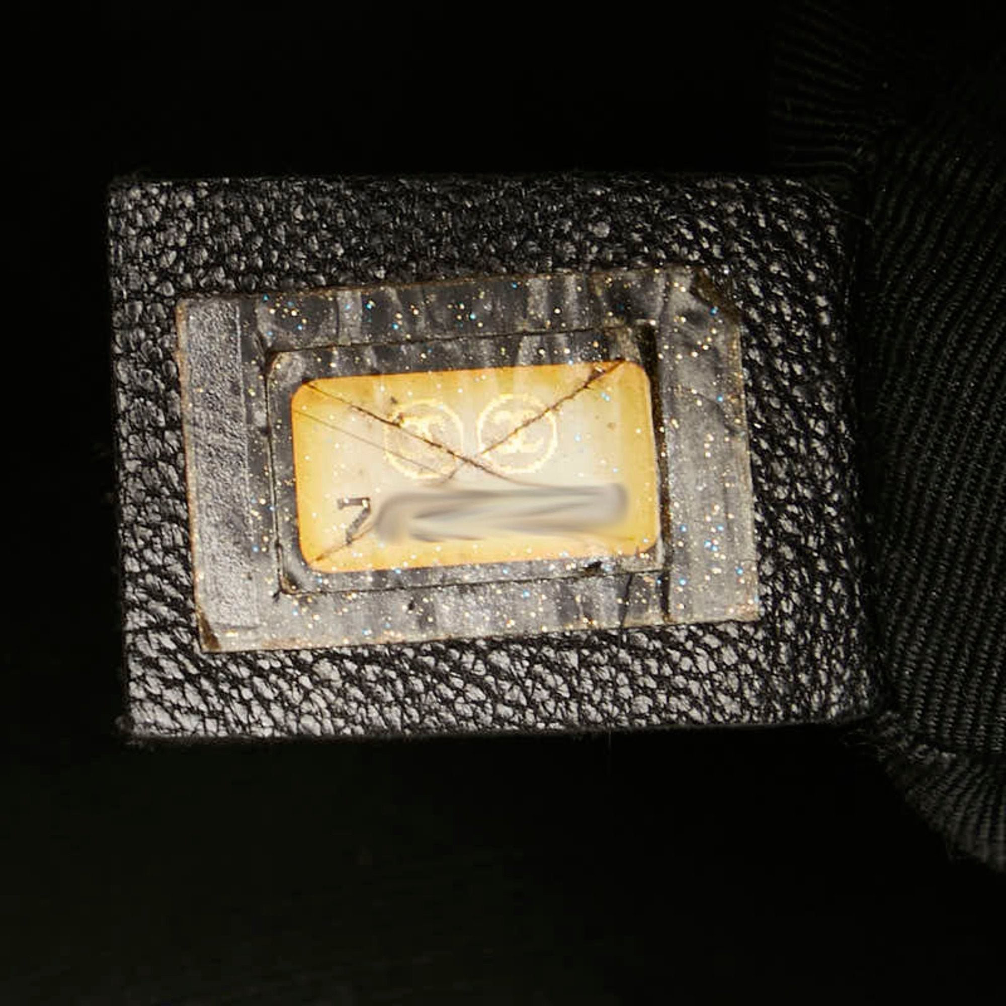 Chanel Chanel Barrel Bag Quilted Leather Clutch