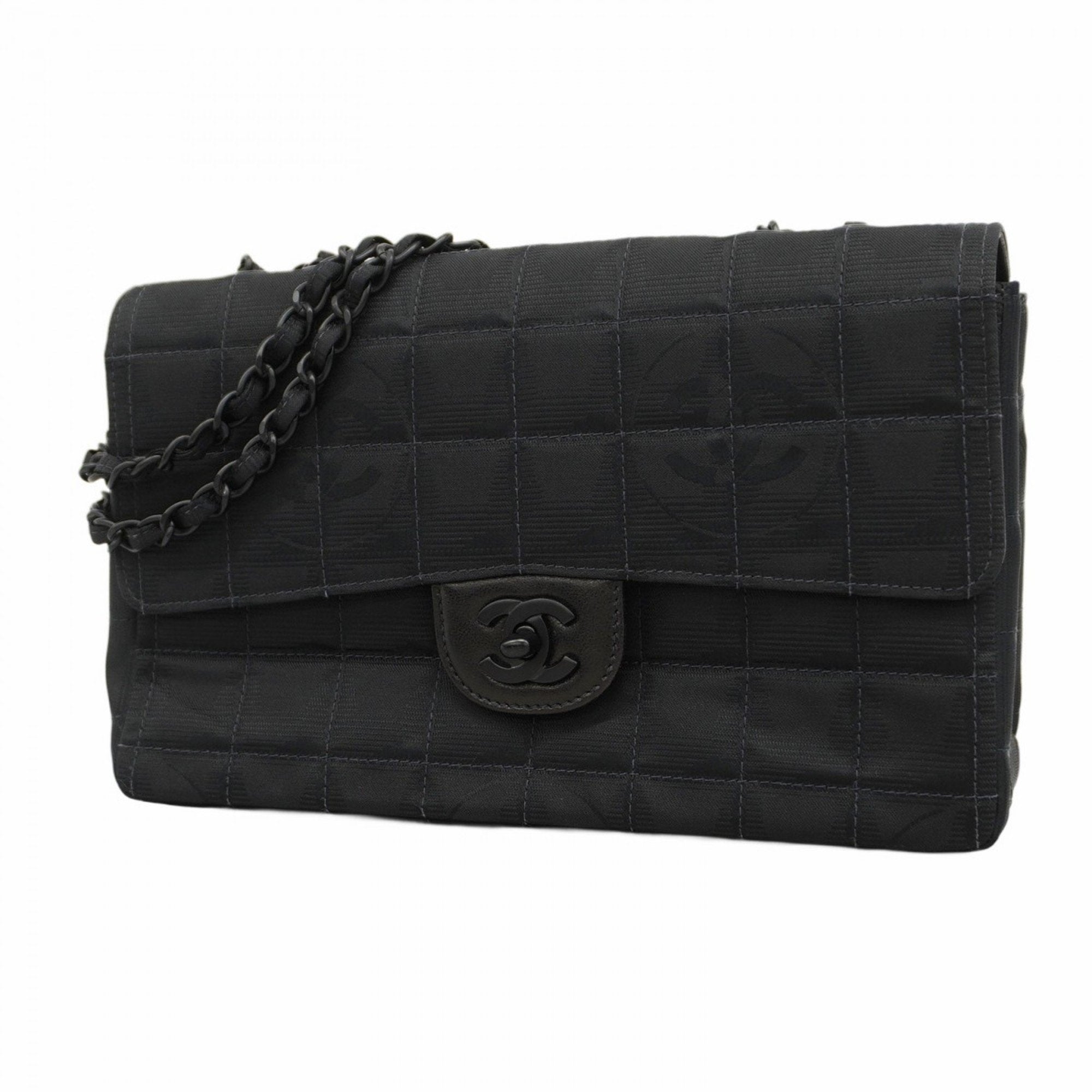 Chanel Classic Quilted Chain Bag Black