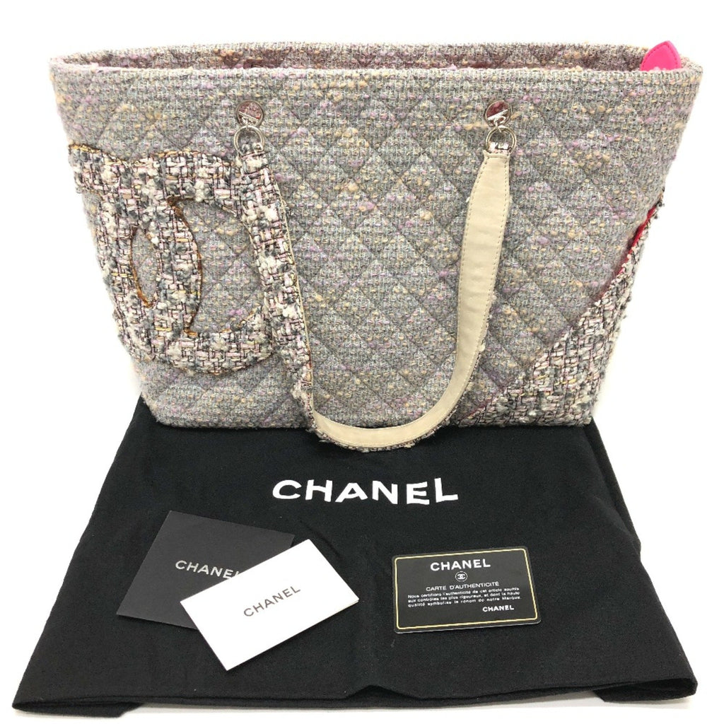 Chanel Tweed Tote Bag A92734 Y01864