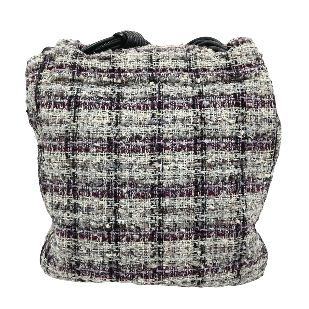 Chanel Tweed Chain Bag Model Tweed